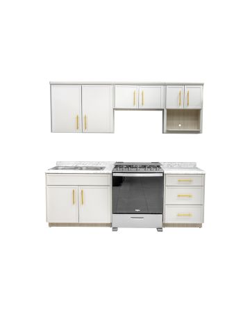 Cocina Arizona de 2.40 mts 5 piezas incluye tarja 