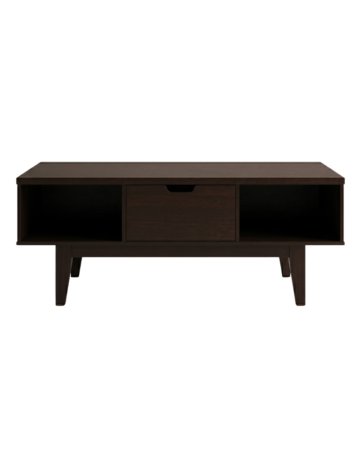 Mesa de Centro Bari Minimalista - Color Chocolate