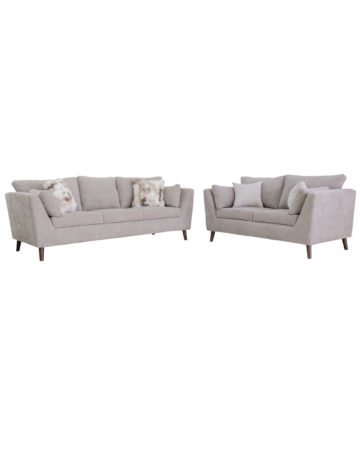 Sala Isabella Minimalista 2 piezas (3-2) - Color Beige 
