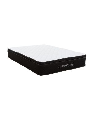 Colchon Restonic Hilss Matrimonial Ortopedico Confort - Color Blanco