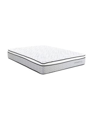 Colchon Restonic Joy Queen Size Ortopedico Confort - Color Blanco