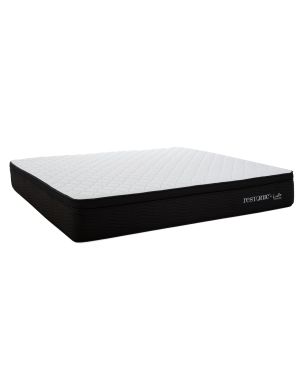 Colchon Restonic Hilss King Size Ortopedico Confort - Color Blanco