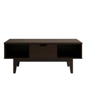Mesa de Centro Bari Minimalista - Color Chocolate